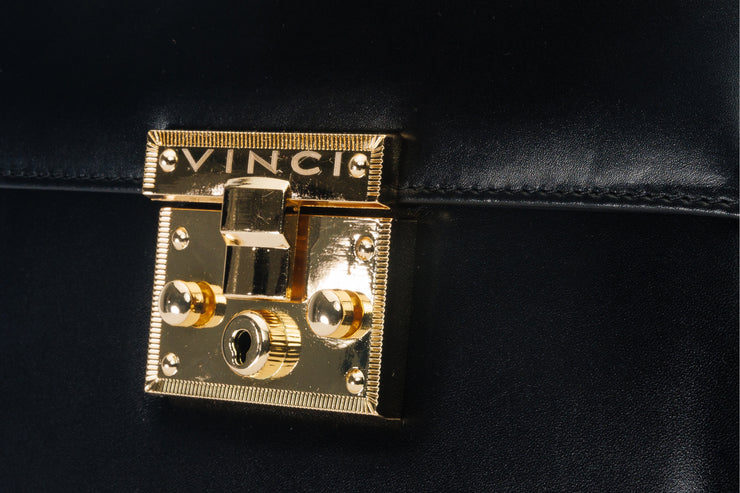 EGE BLACK LEATHER PURSE (CNT 776 )
