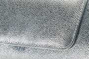 EGE SILVER   LEATHER  CLUTCH