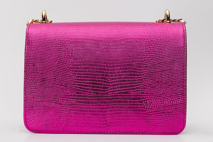 MAPLE FUSHIA BLUE HAND BAG
