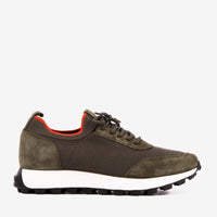 The Berlin Green Suede Leather Men Sneaker
