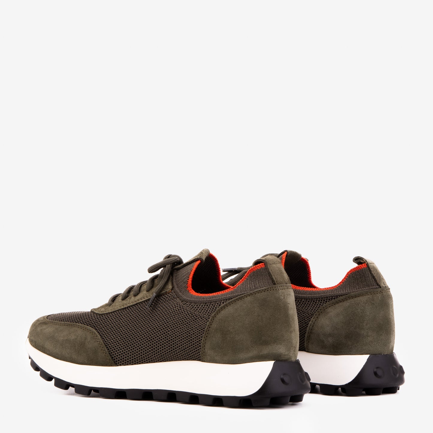 The Berlin Green Suede Leather Men Sneaker