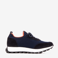 The Berlin Navy Suede Leather Men Sneaker