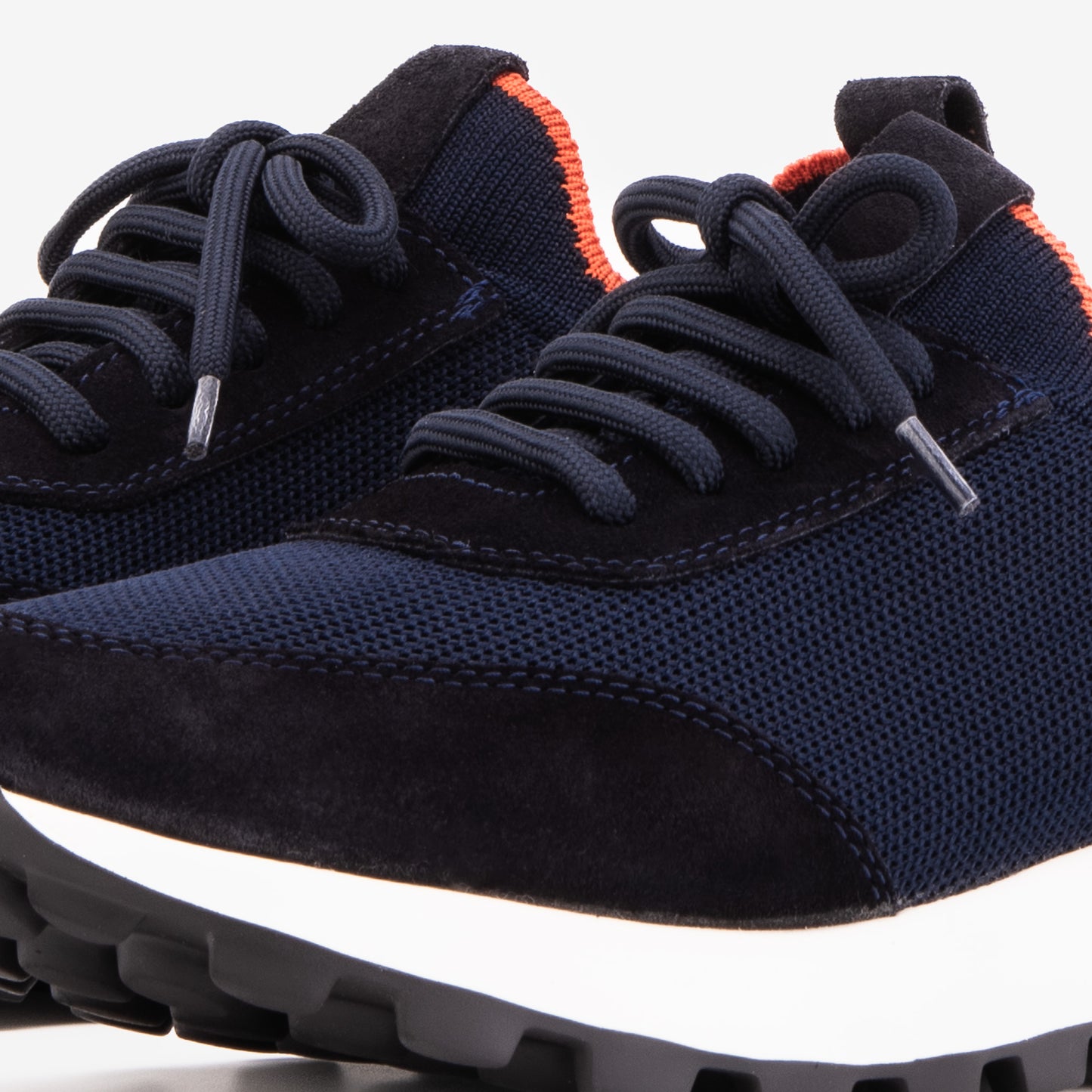 The Berlin Navy Suede Leather Men Sneaker