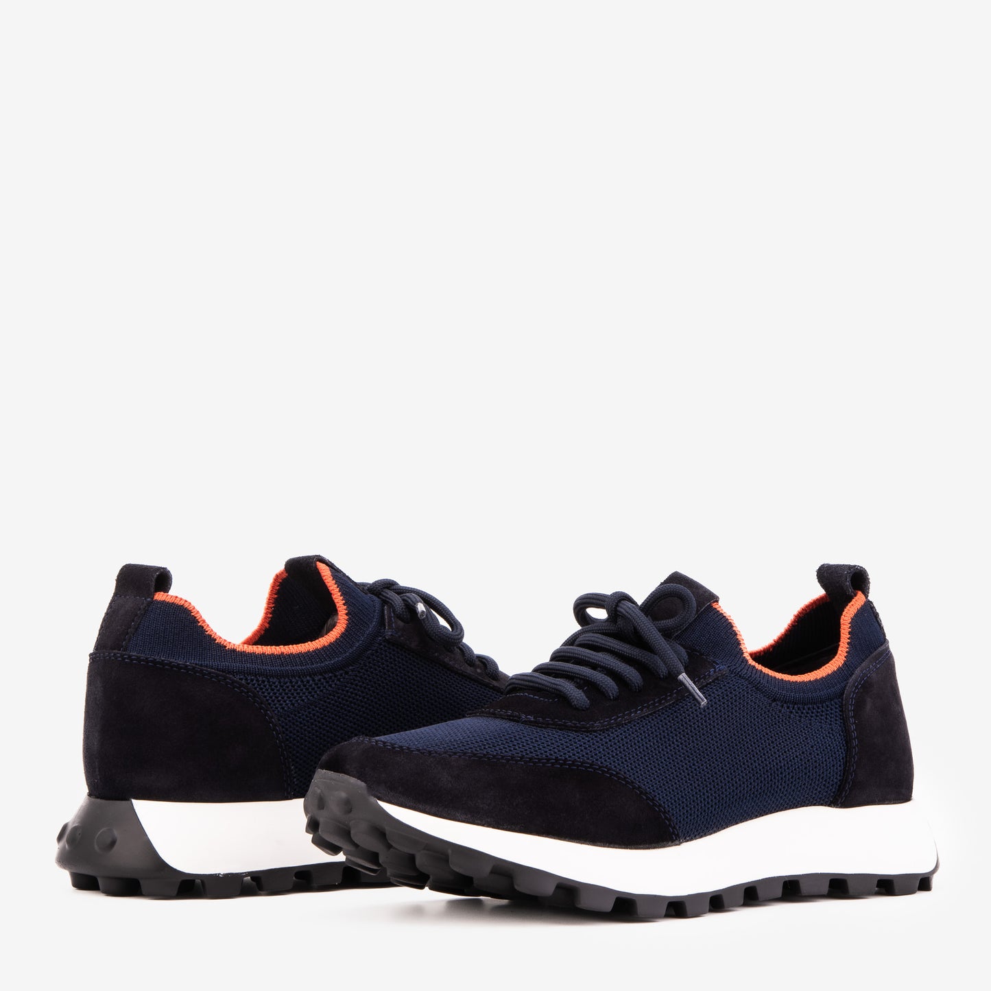 The Berlin Navy Suede Leather Men Sneaker