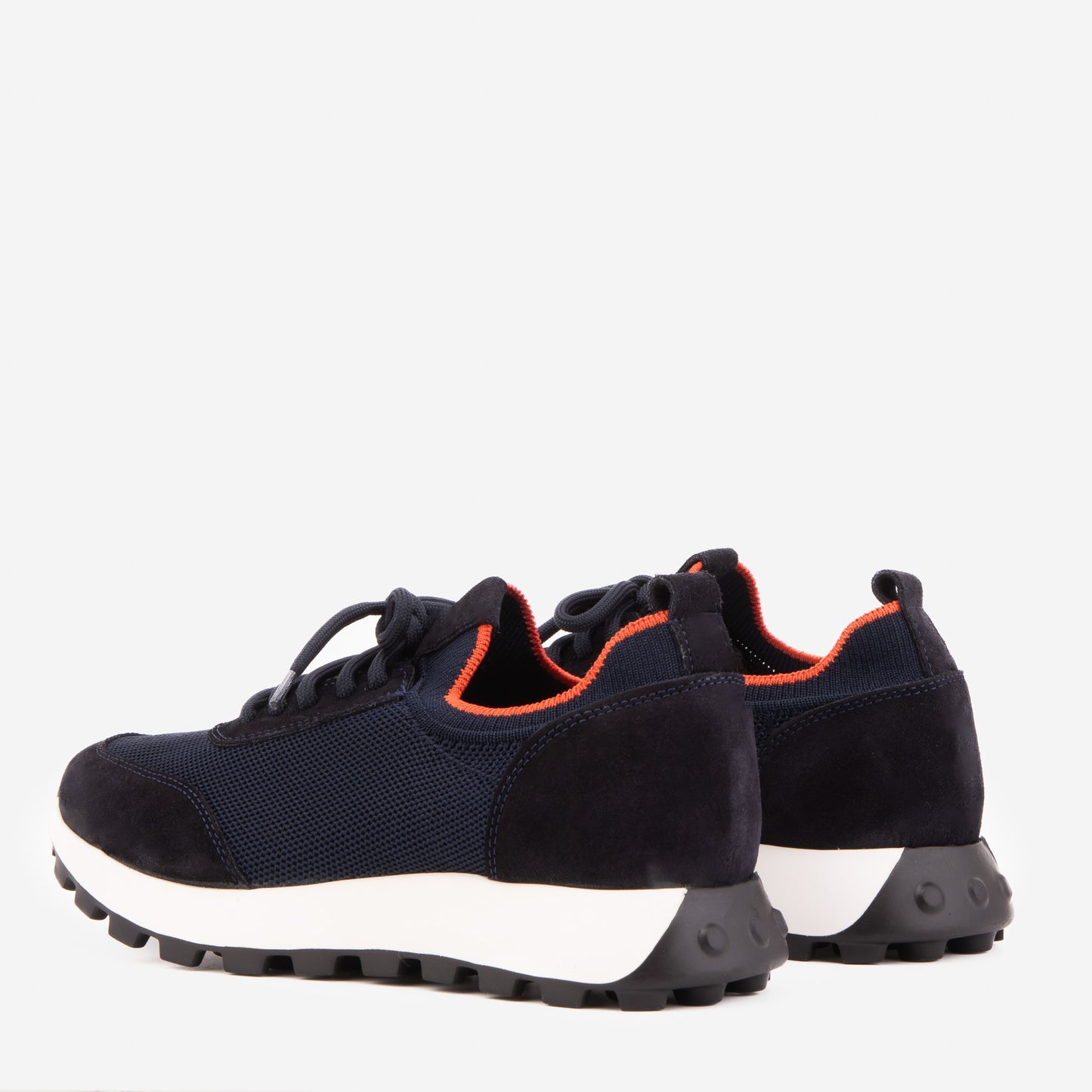 The Berlin Navy Suede Leather Men Sneaker