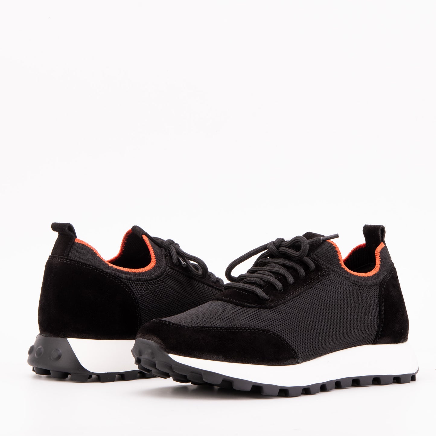 The Berlin Black Suede Leather Men Sneaker