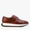 The Obsidian Tan  Python Leather Men Sneaker