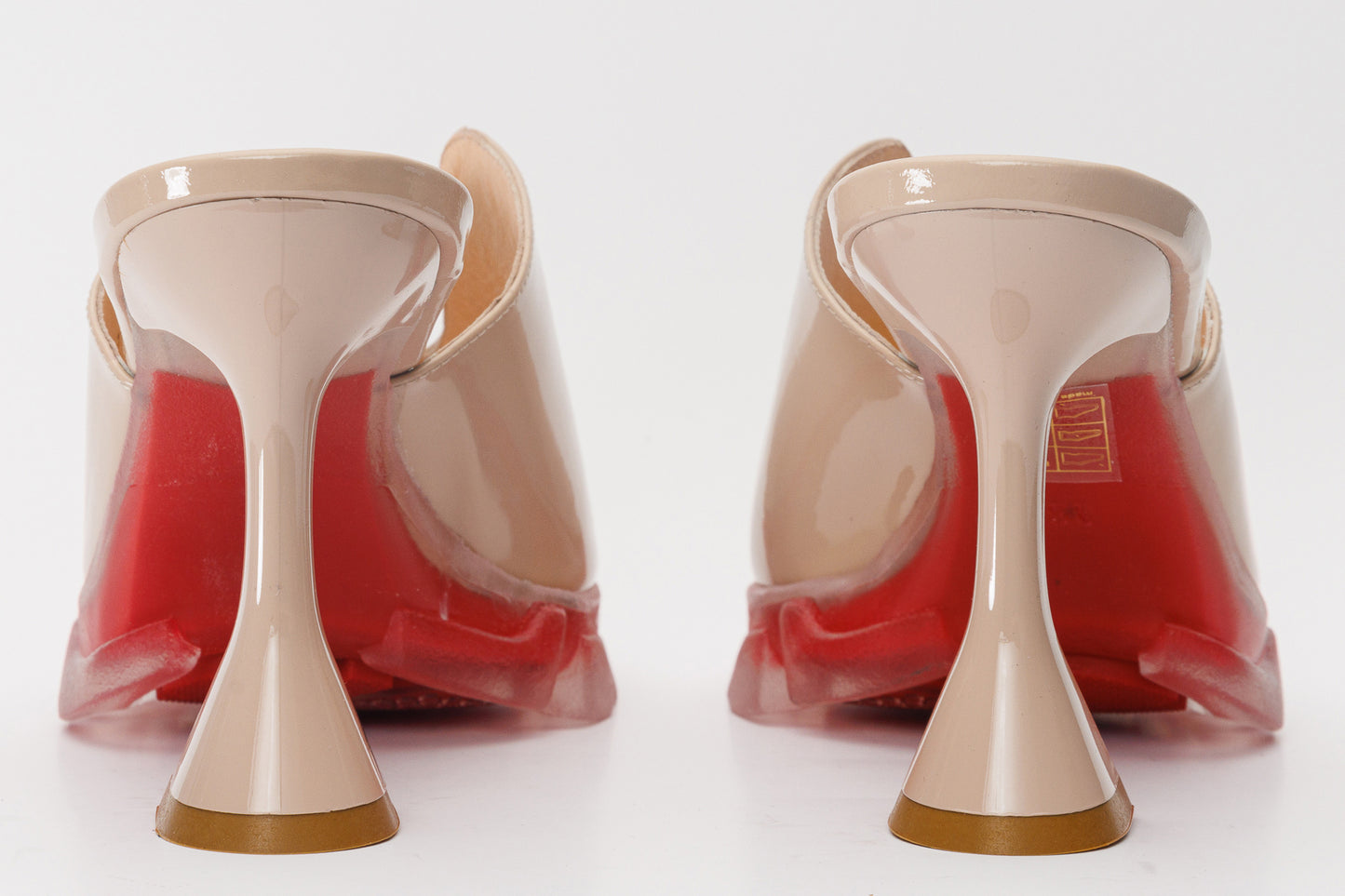 The Caratal Cream Patent Leather Women Sandal