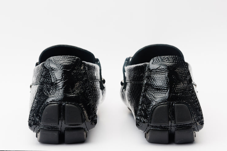 The Bologna Black Bit Loafer Shoe