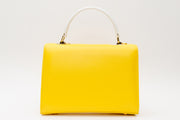 The Duffryn Yellow Leather Handbag