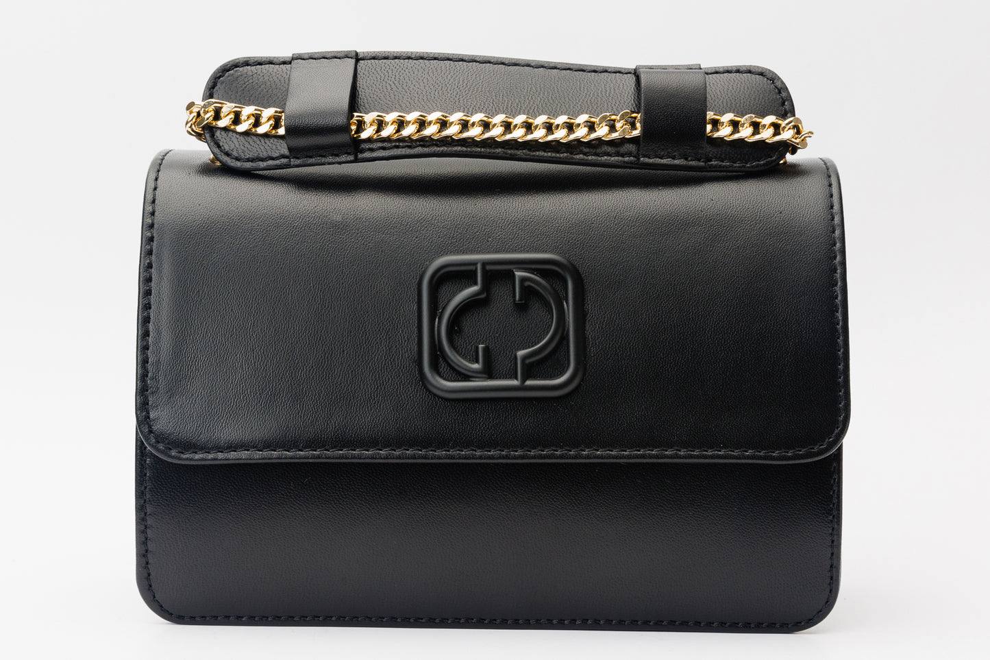 The Maneadero Black Leather Handbag