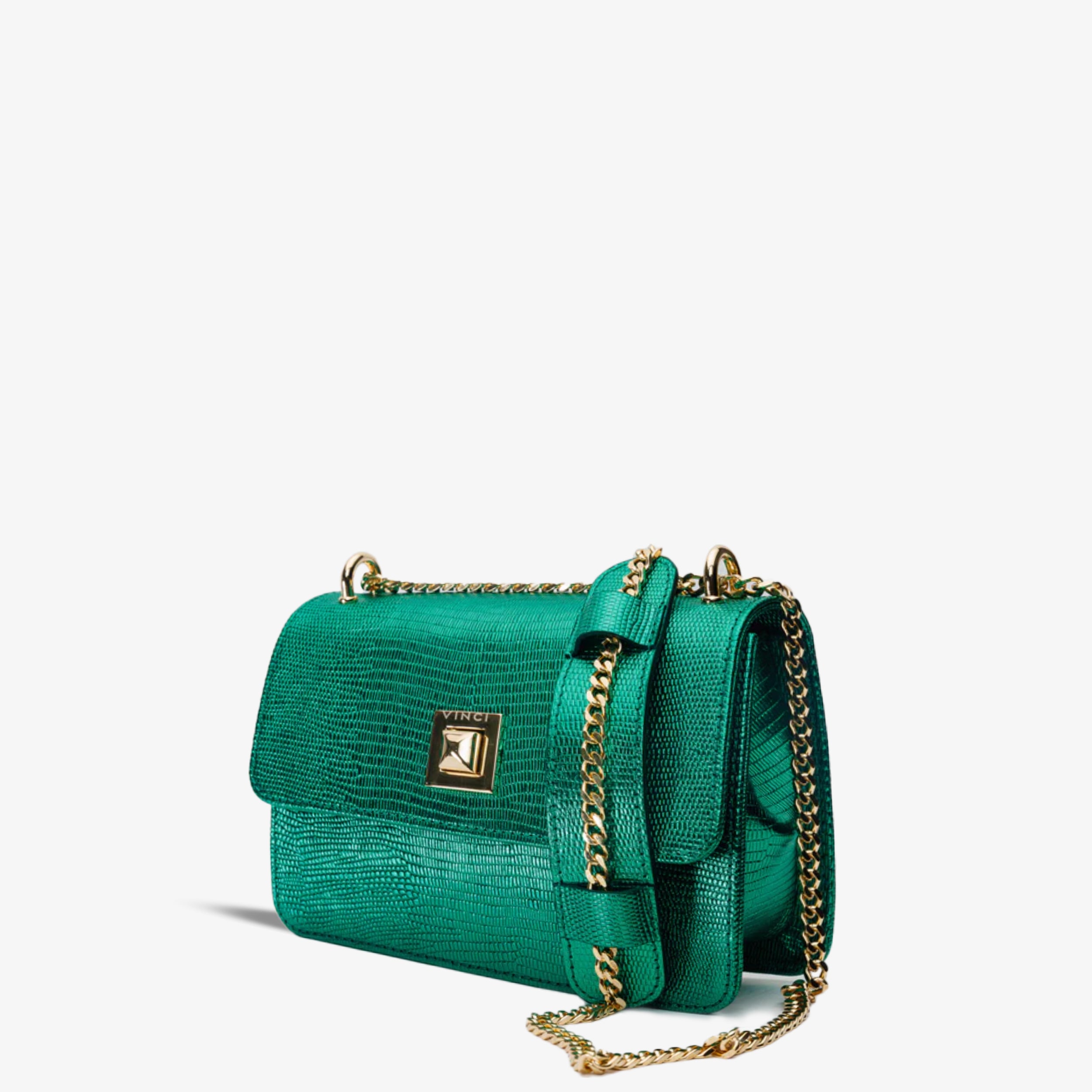 The Maple Green Leather Handbag