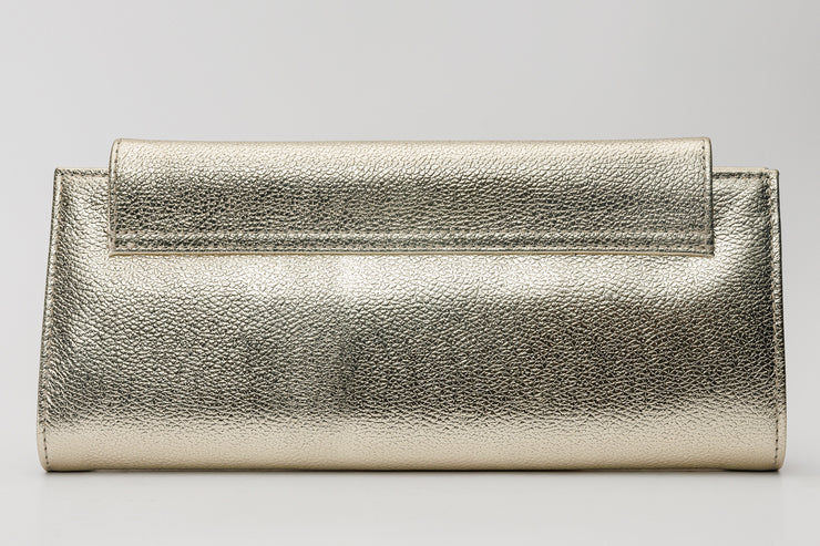 EGE GOLD  LEATHER  CLUTCH