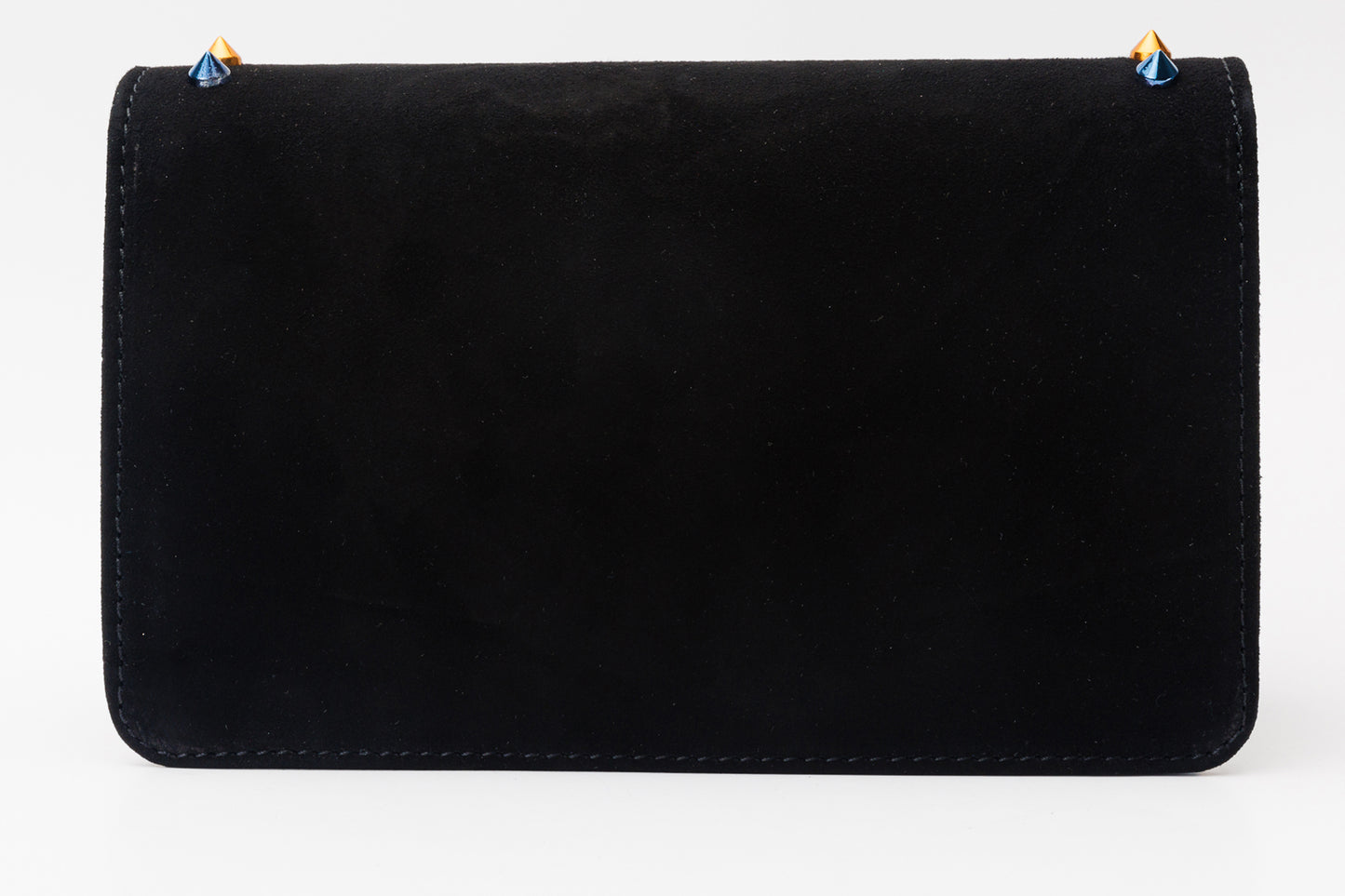 The Caris Black Leather Handbag