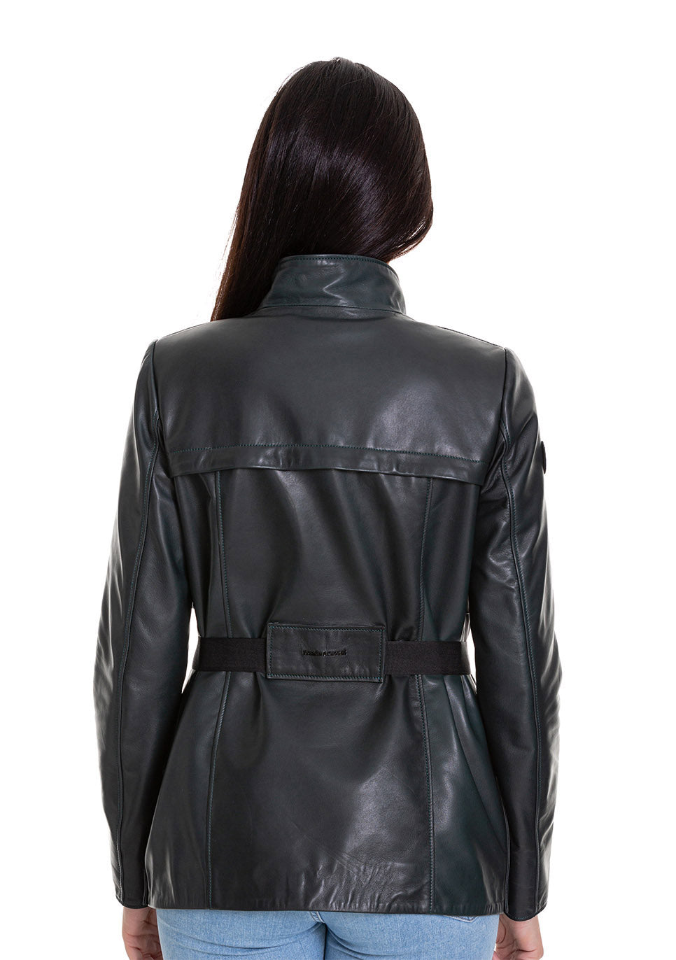 The Luque Women Leather Jacket