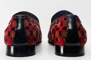 VICINO (11621-1 BURGUNDY SUED/PATENT )