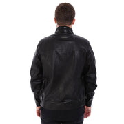 The Barbours Black Leather Jacket