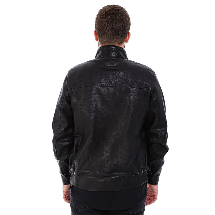 The Barbours Black Leather Jacket