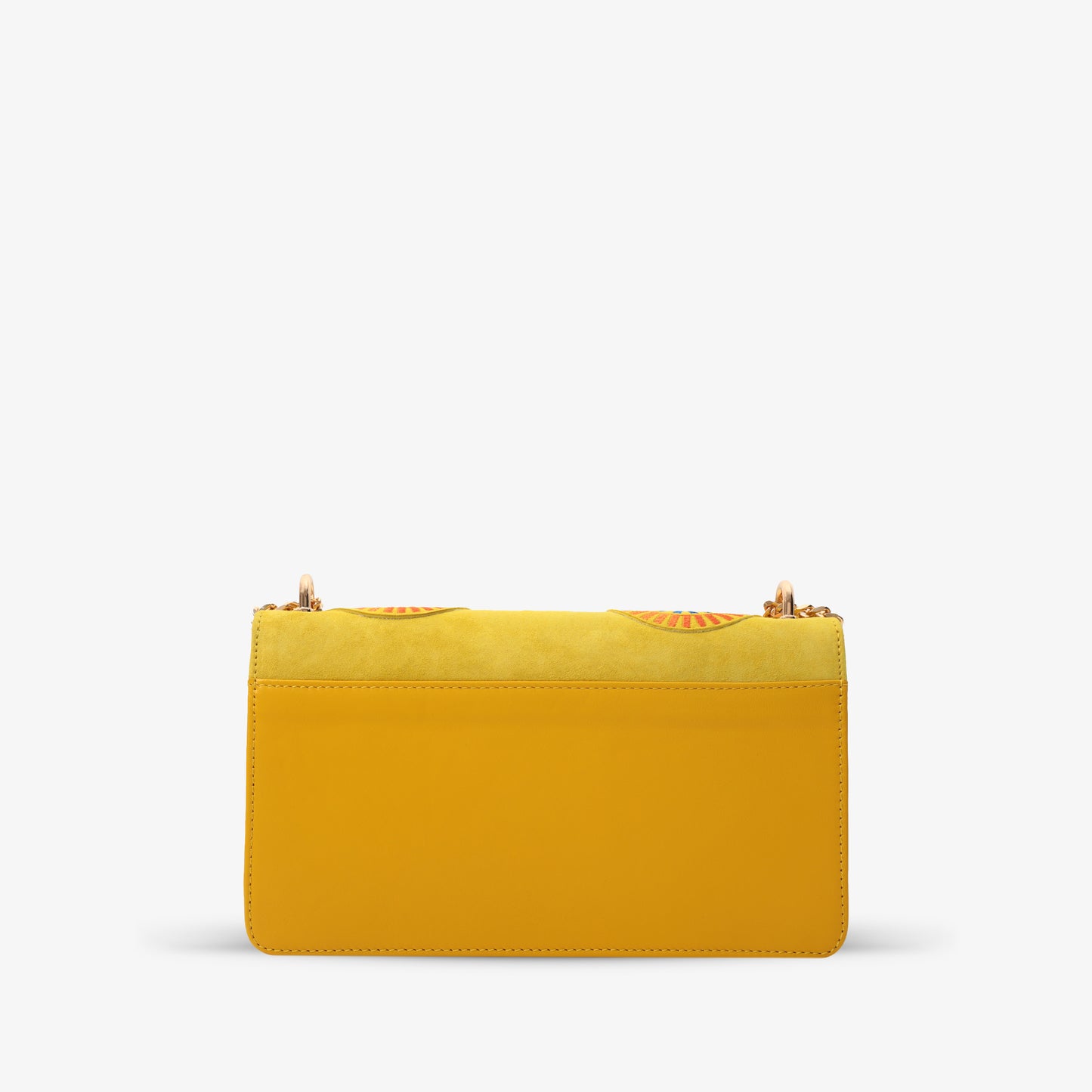 The Parama Yellow Leather Handbag