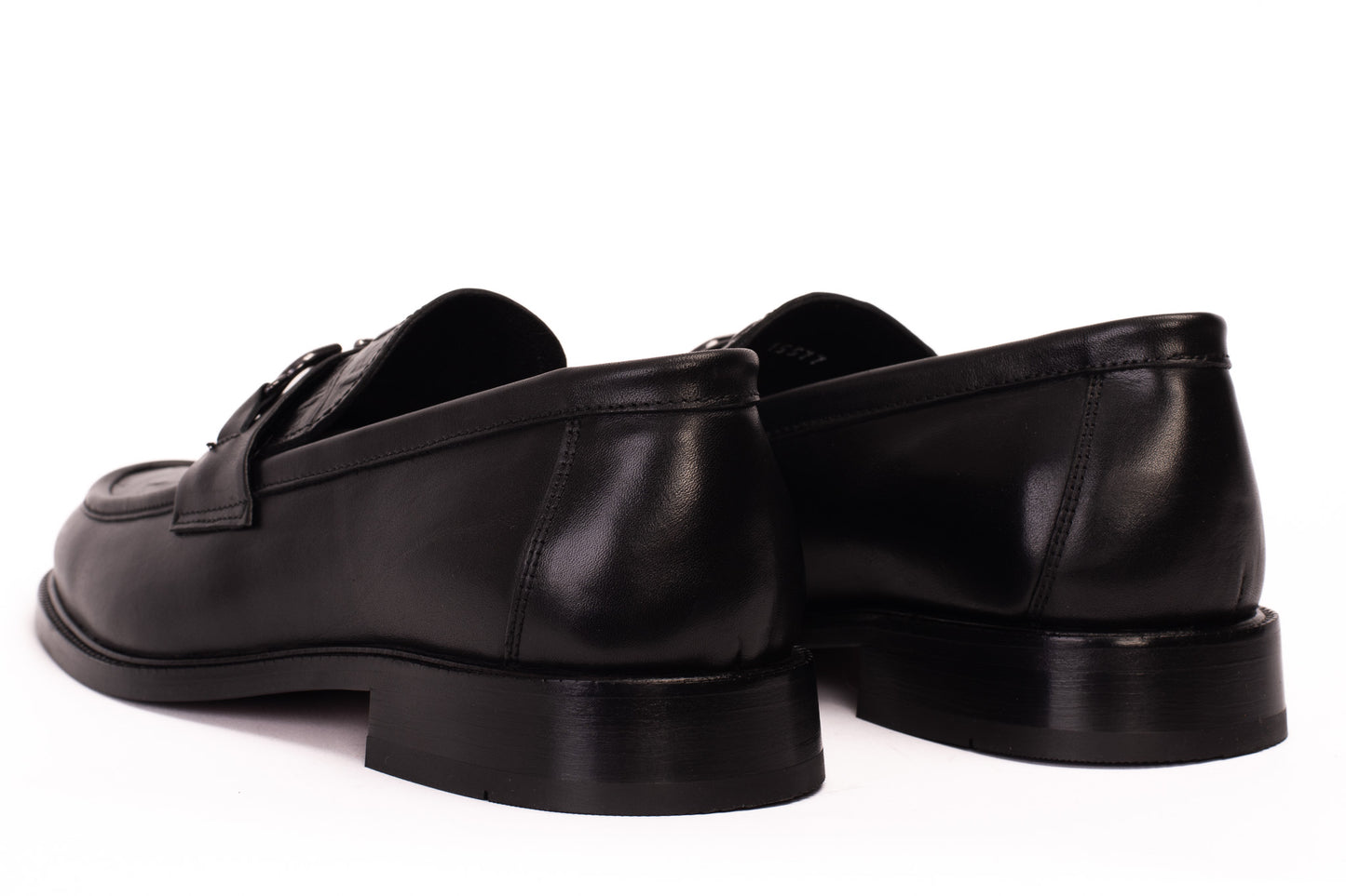 Amsterdam Black Bit Loafer Men Shoe