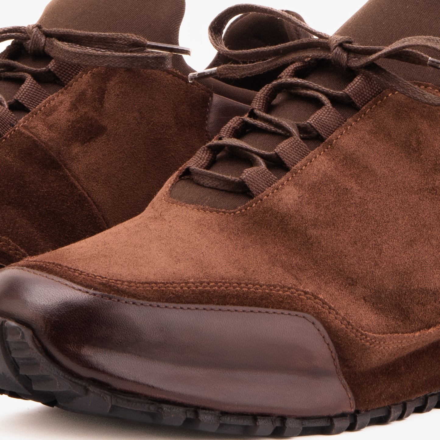 The Hudson Brown Suede Men Sneaker