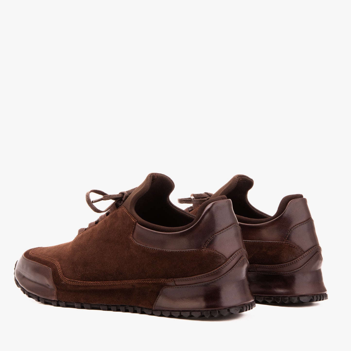 The Hudson Brown Suede Men Sneaker