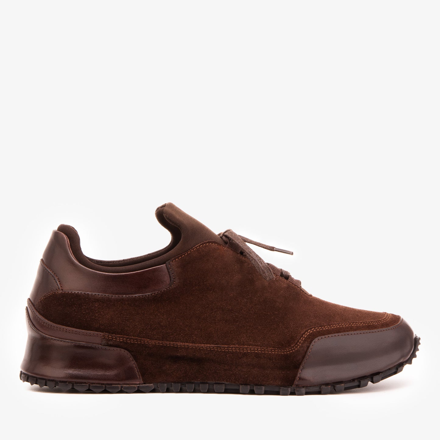 The Hudson Brown Suede Men Sneaker