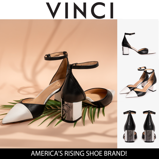 La Sandalia para Mujer Noella de Cuero Negro