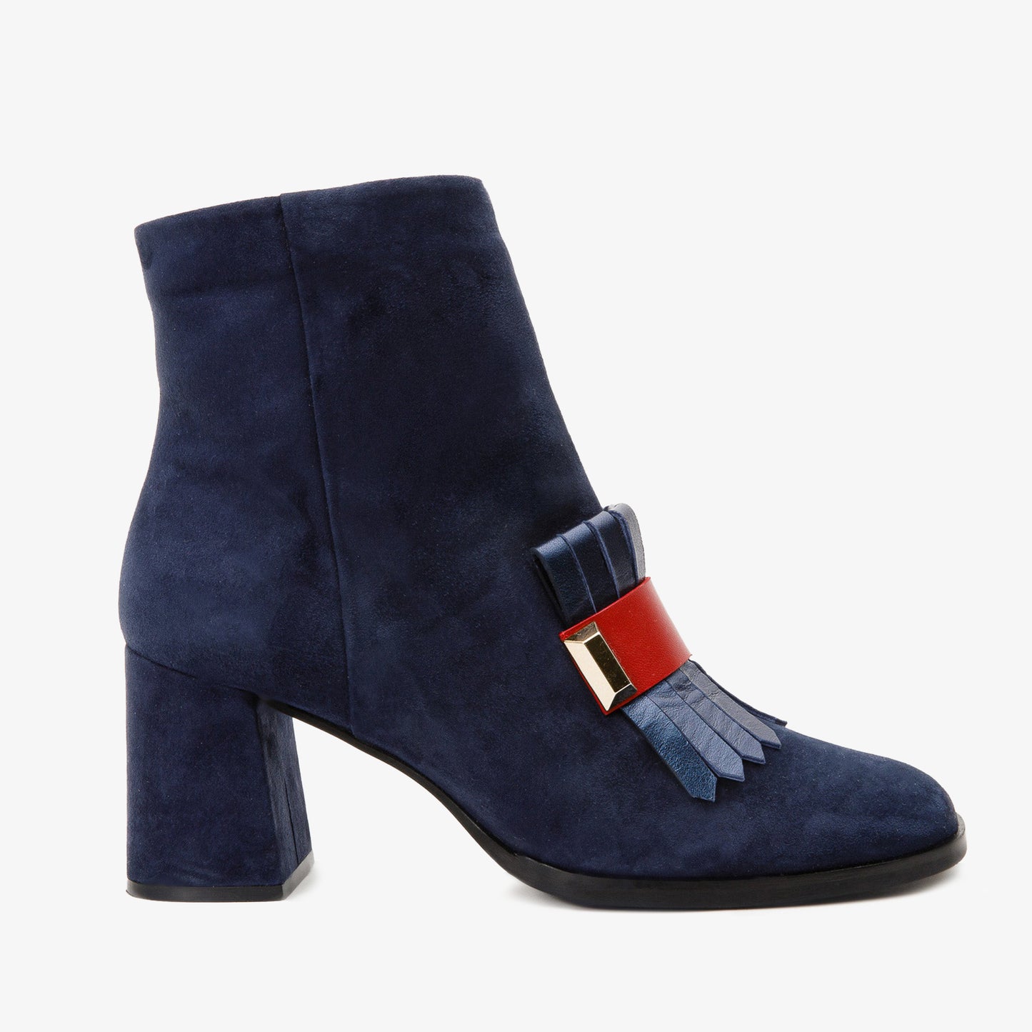 navy blue suede boots ladies