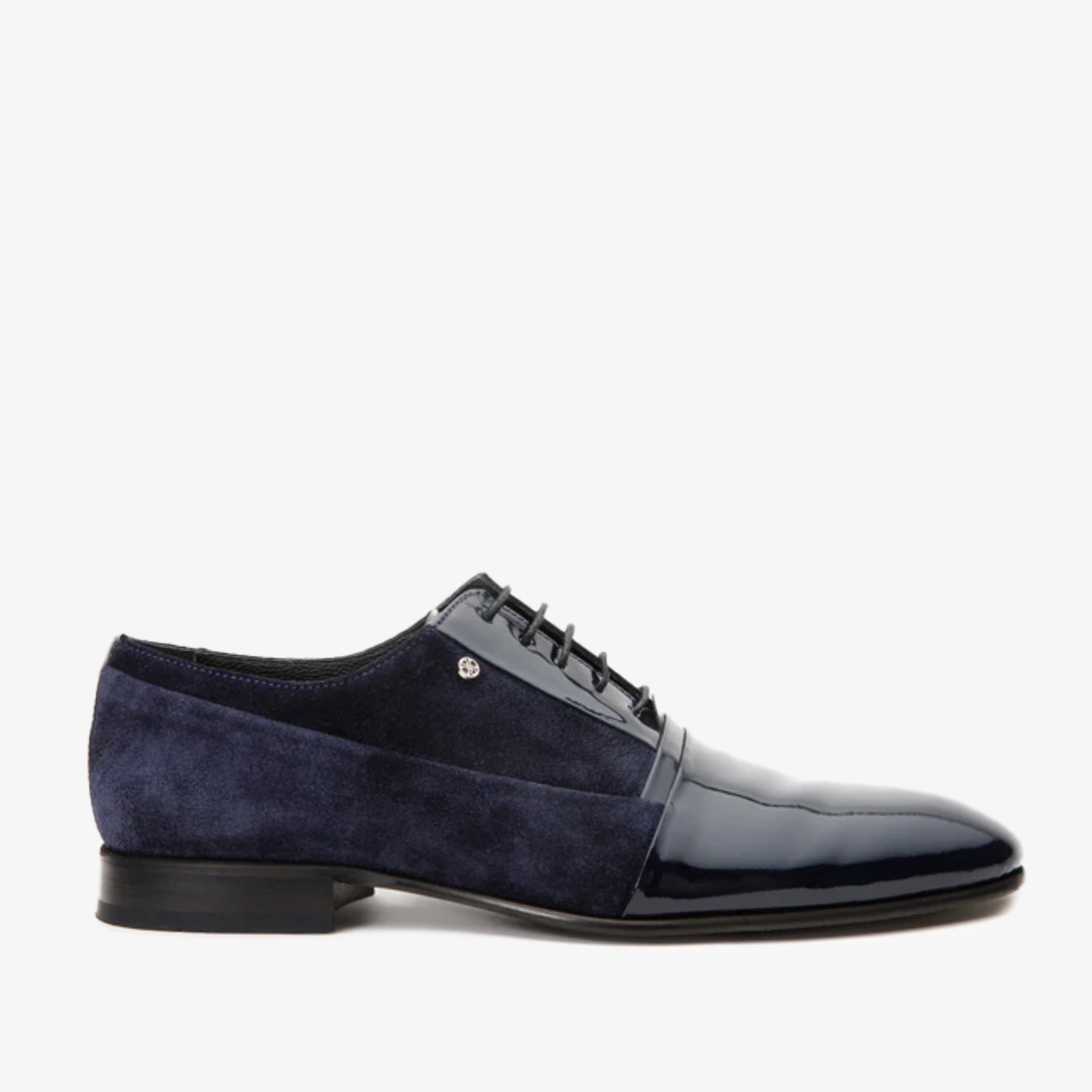 Colombo Navy Blue Cap Toe Oxford Men Shoe