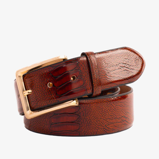 The Bangkok Brown  Calfskin Belt