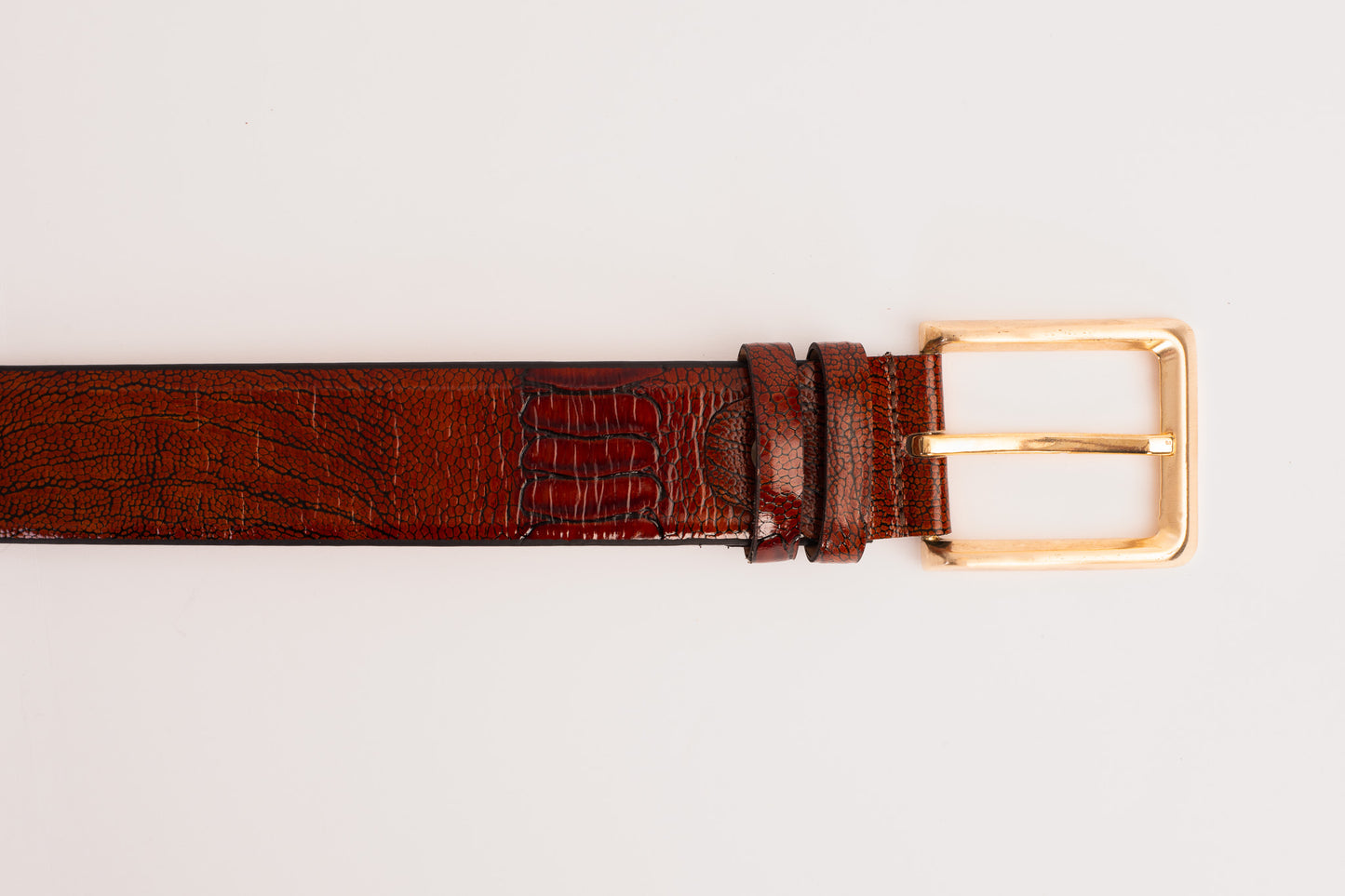 The Bangkok Brown  Calfskin Belt