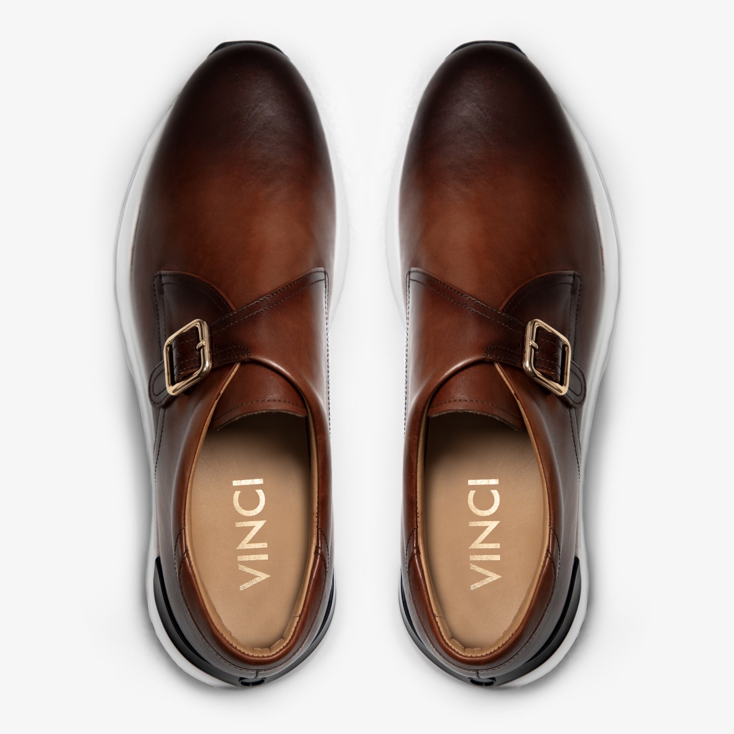 Las Zapatillas de Mujer de Cuero de Búfalo Luxe Tan