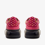 The Venezia Fushia Leather Sneaker