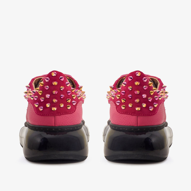 The Venezia Fushia Leather Sneaker