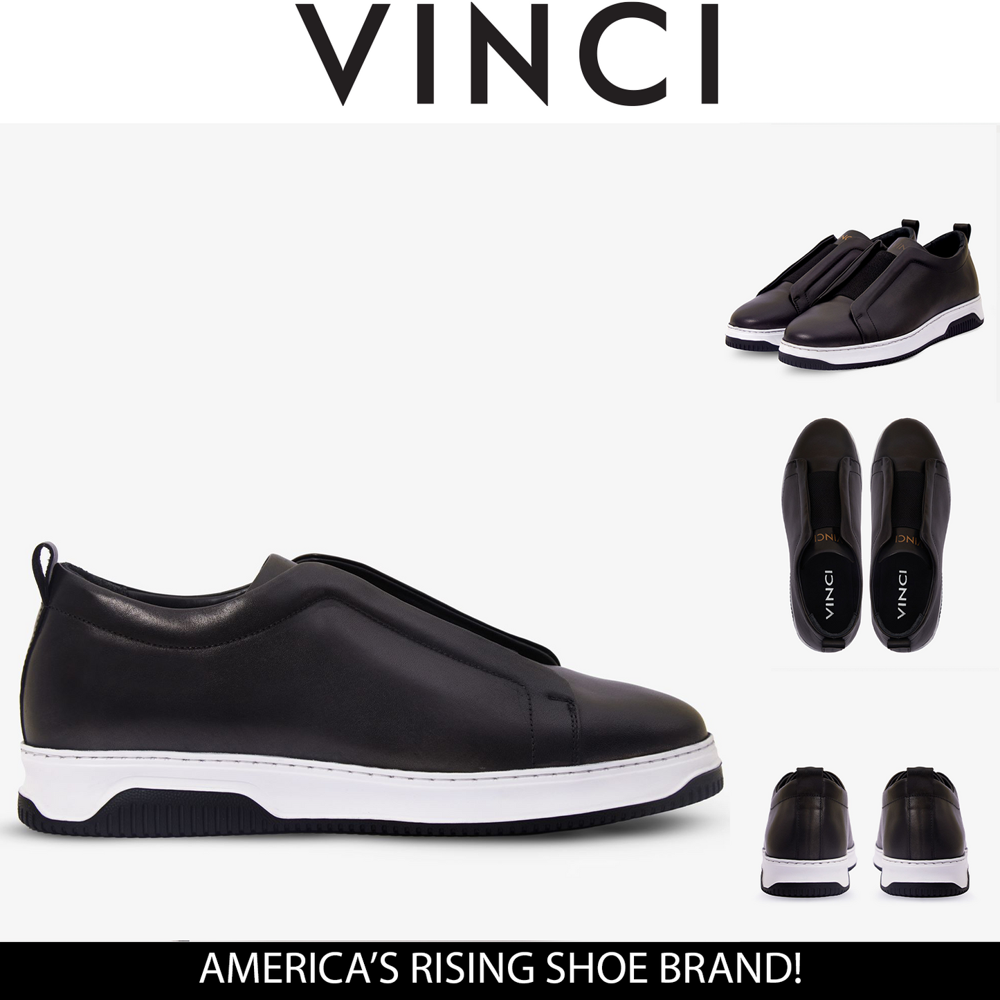La zapatilla Urgup negra para hombre