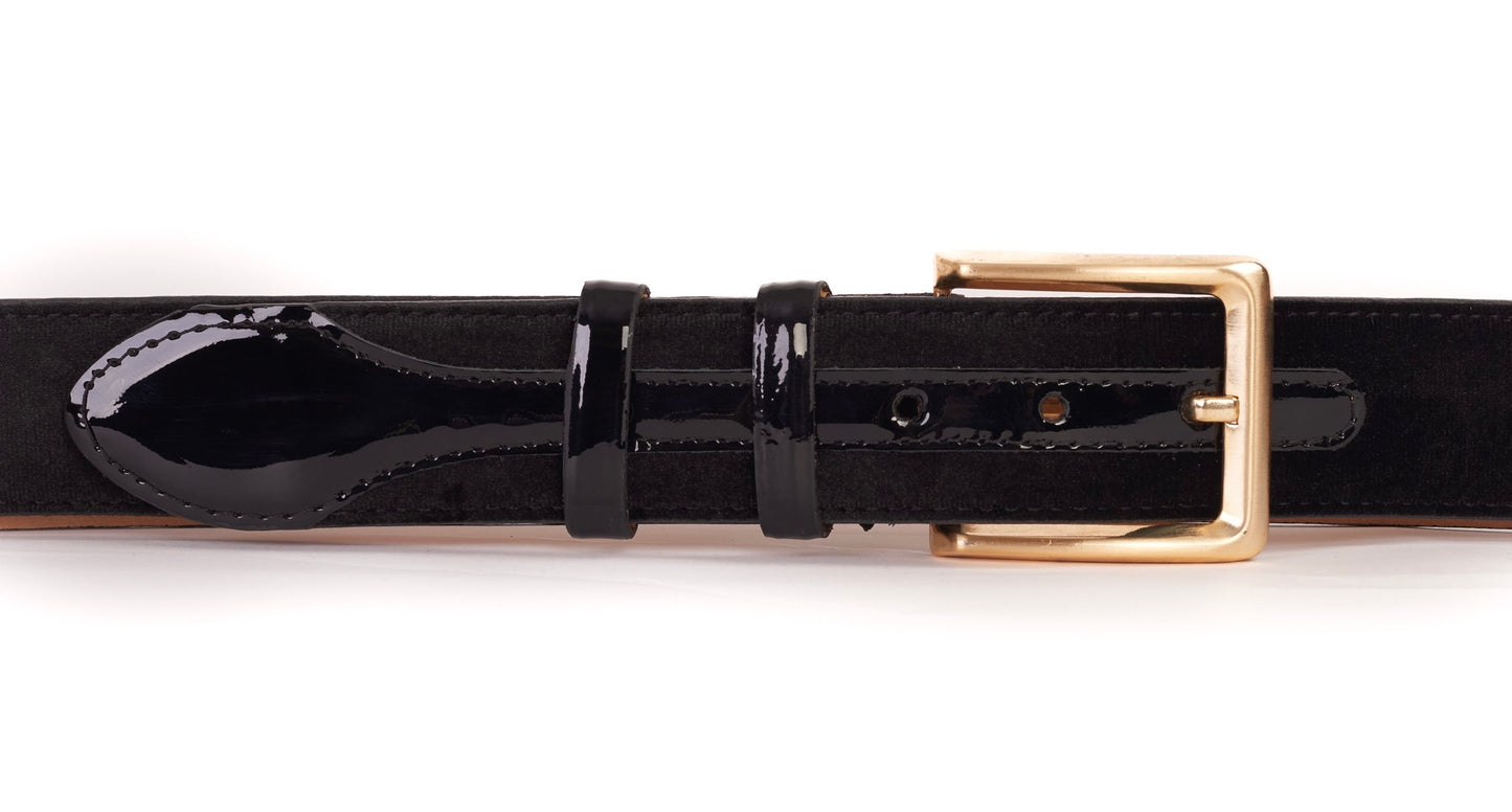 The Casaletti Black Leather Belt