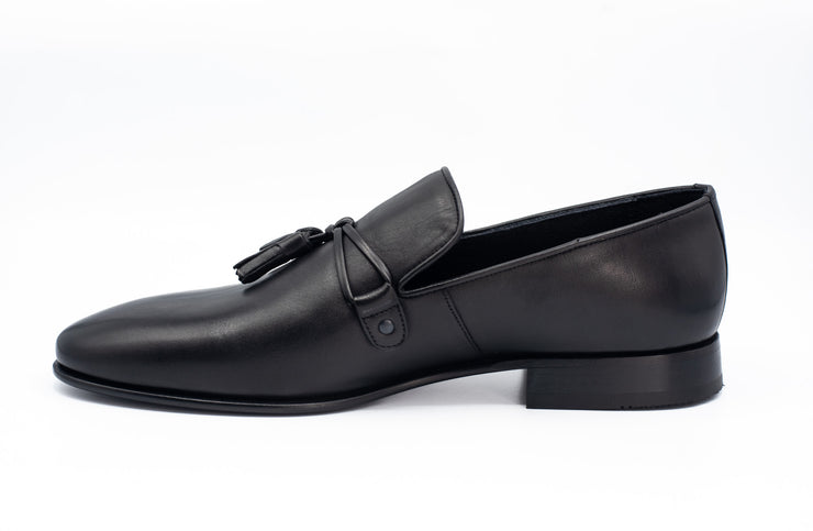 The Modica Black Leather Tassel Loafer (2010)