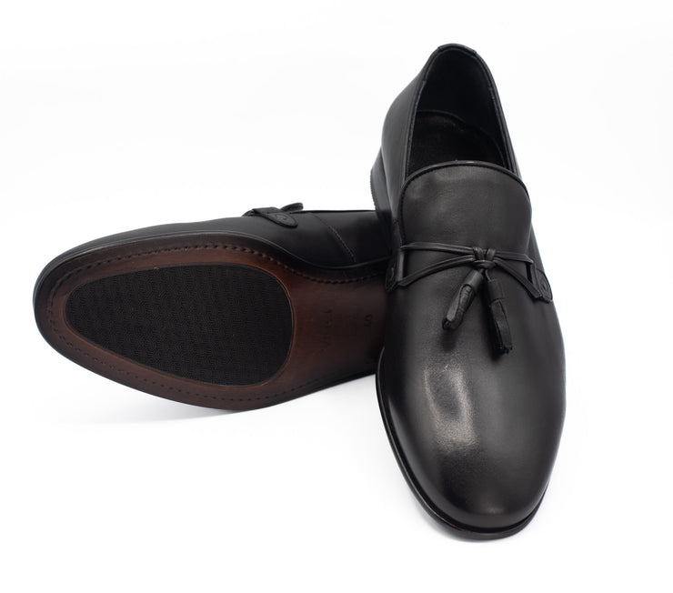 The Modica Black Leather Tassel Loafer (2010)