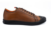 The Mumbai Brown Leather Sneaker