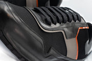 The Tach Black Leather Sneaker