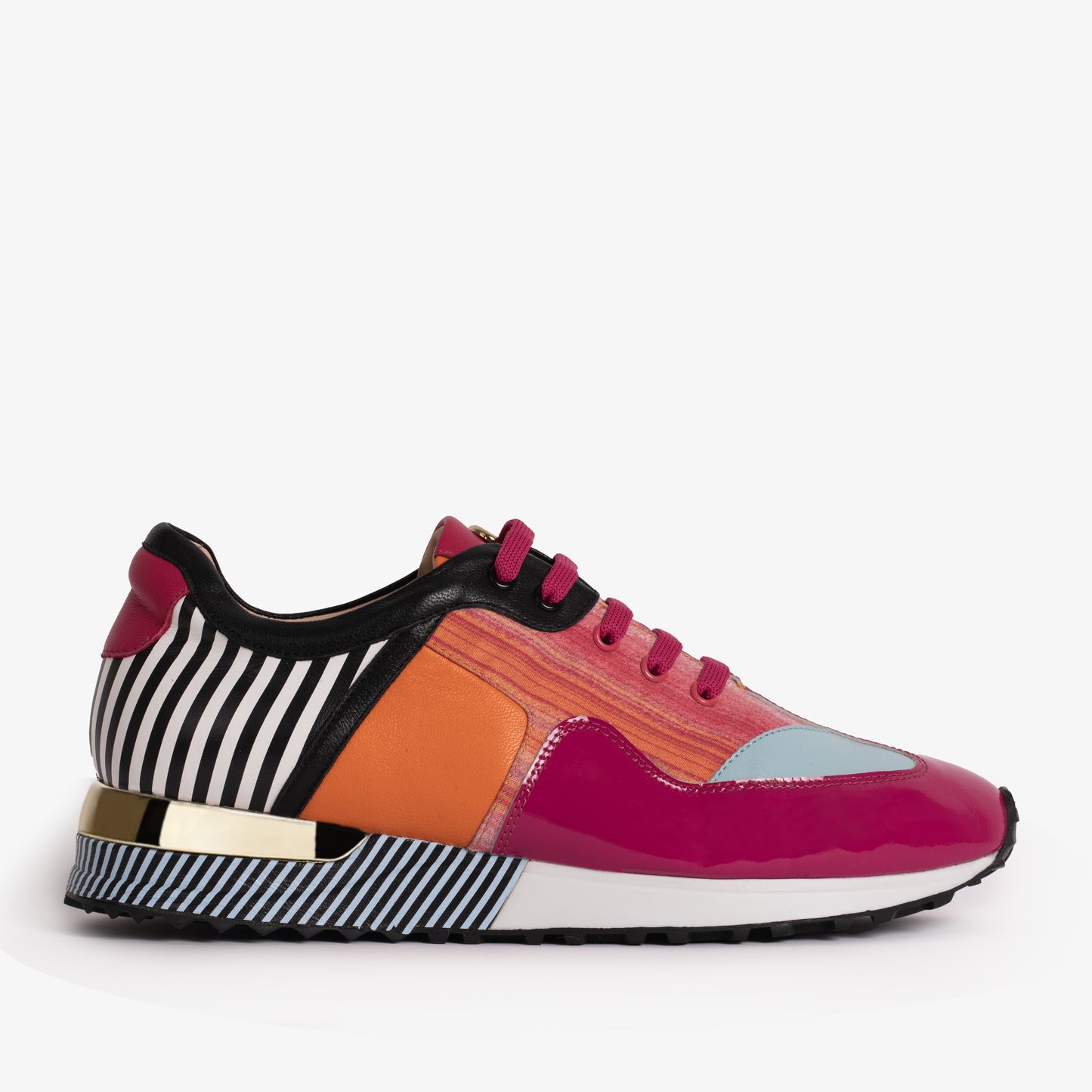 Zapatillas de mujer Santa Amaro multicolor fucsia