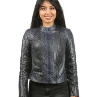 Chaqueta de piel para mujer Wysox Sneake 