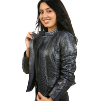 سترة نسائية جلدية من Wysox Sneake 