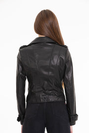 The Baracana Women Leather Jacket