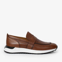Zapatillas de piel Lara Tan para hombre