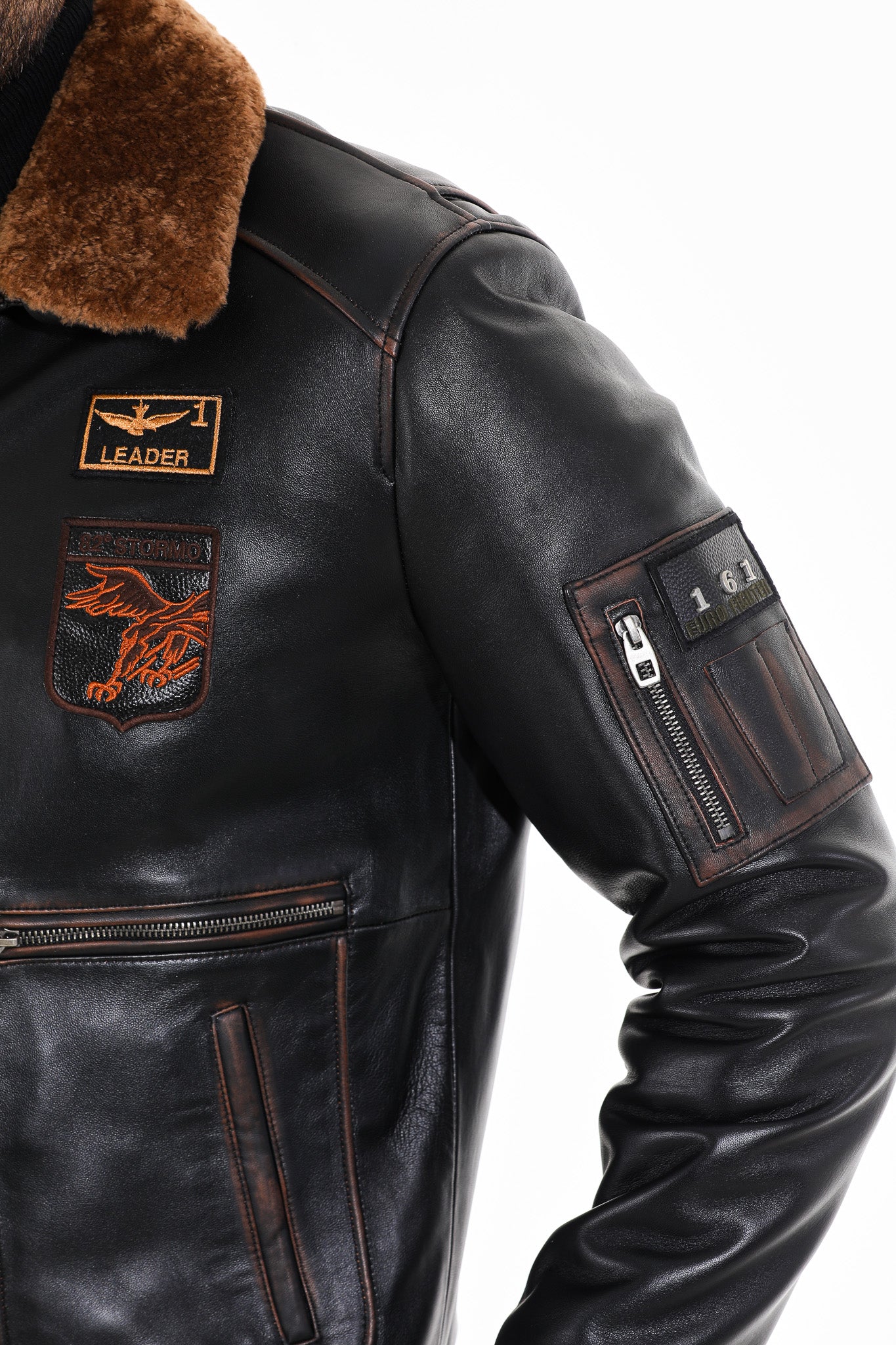 The Northway Vintage Black Lambskin Men Leather Jacket
