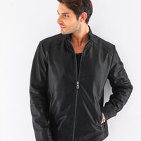 The Varden Black Leather Men Jacket