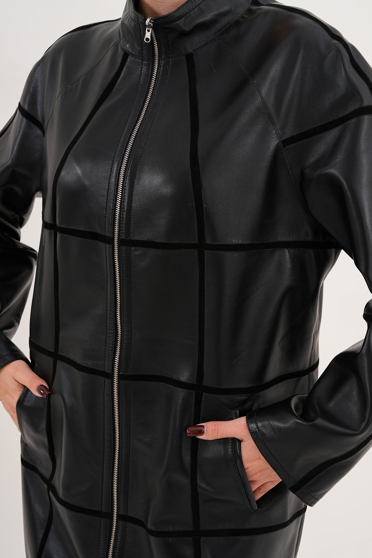 The Prado Reversible Black Leather Women Leather Jacket