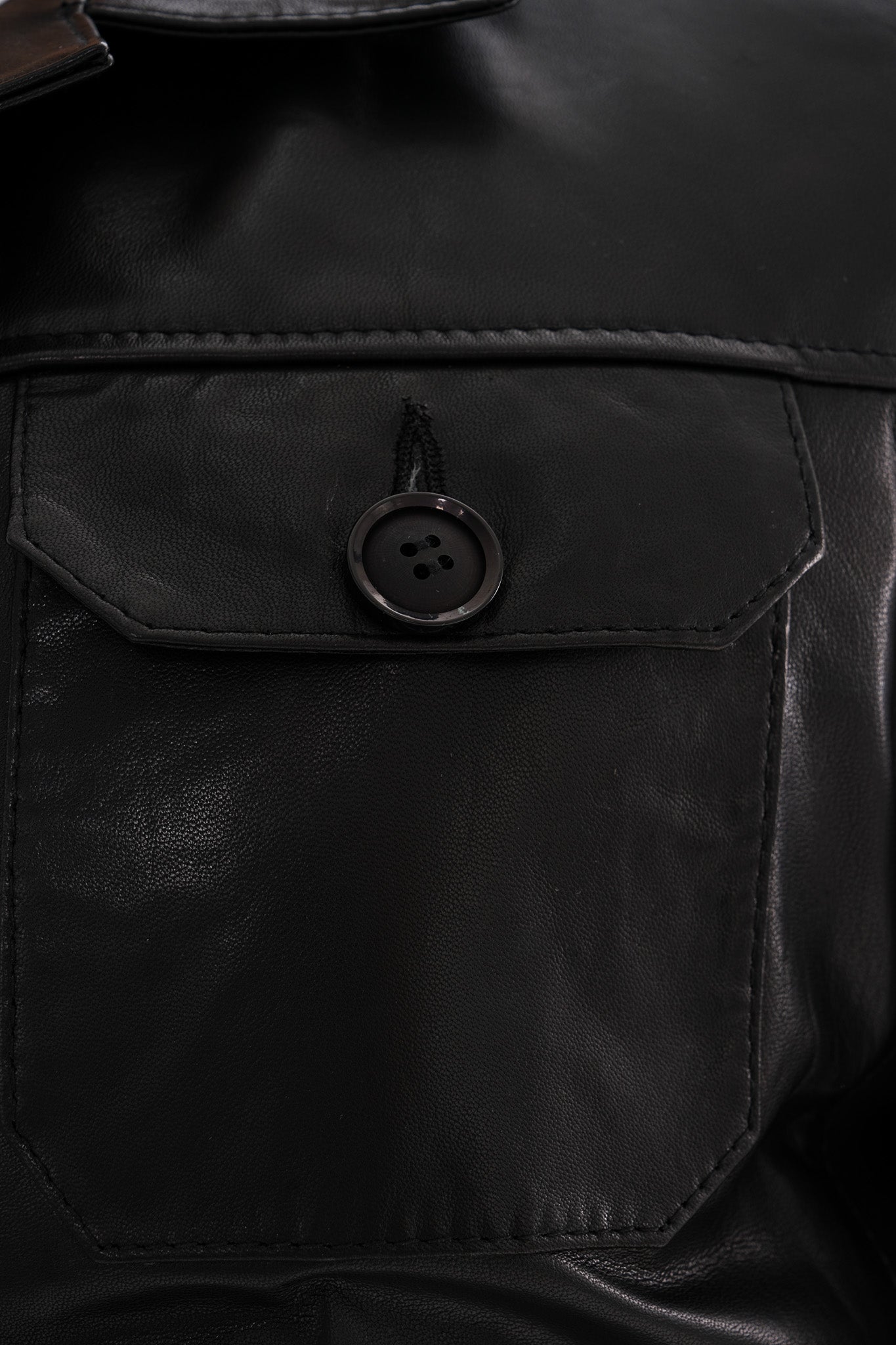 The Azzuro Black Leather Jacket